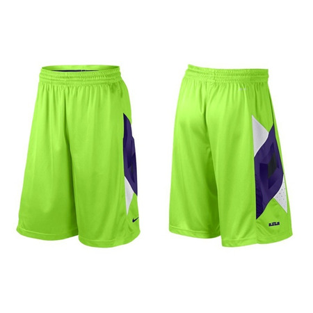 Lebron Infinite Short Homem (310/verde limâo/branco/azul)