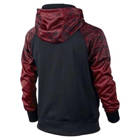 Lebron Sudadera Niño Hero PF Full-Zip (010/negro/burgundy)