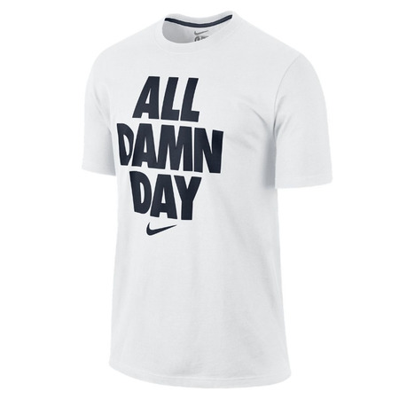 Basketball "All Day" Tee (100/white)