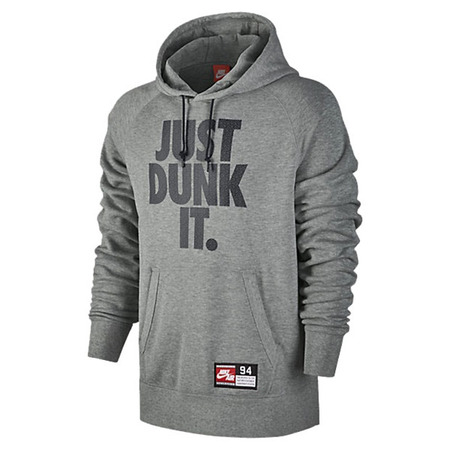 Sudadera Capucha Nike AW77 Basketball Graphic (063/gris)