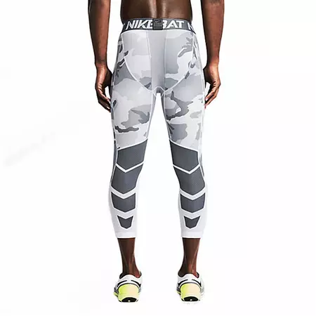 Nike Pro Hypercool Compression Woodland 3/4 (100/blanco/gris)