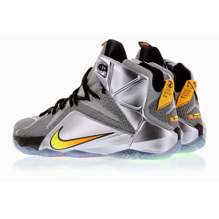 Lebron XII "Flight" (080/wolfgrey/bright citrus/negro)