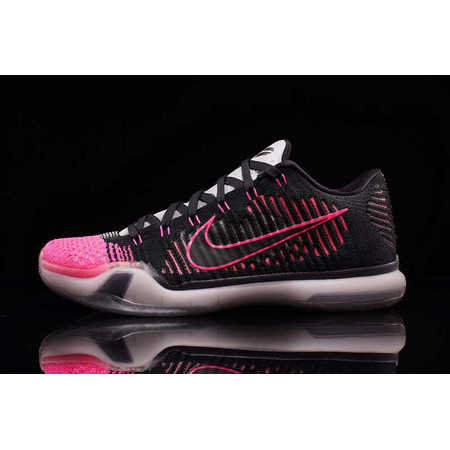 Kobe X Elite Low "Mambacurial" (010/Black/wolf grey/pink fish)