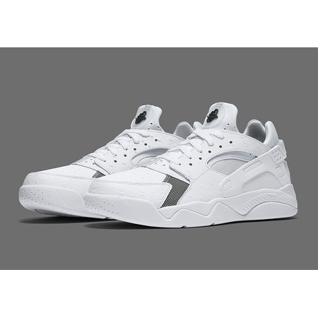 Nike Air Flight Huarache Low "White Ostrich" (100/white/black)