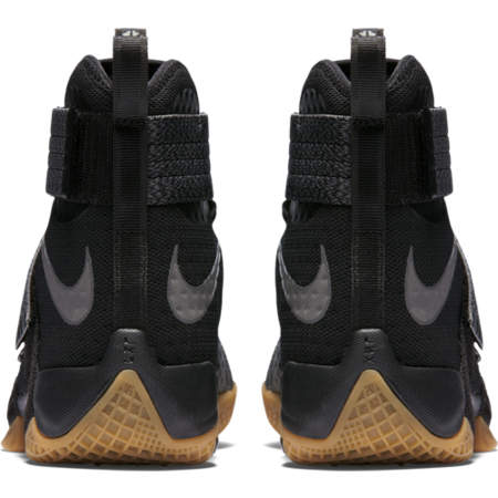 LeBron Soldier 10 SFG "Black Gum" (009/black/mtlc dark grey/gum yellow)