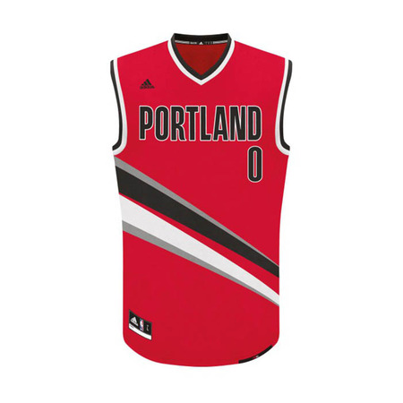 Adidas Jersey Réplica Damian Lillard #0# Blazers