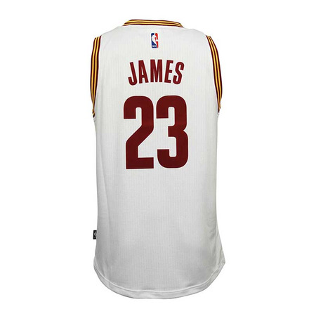 Adidas Camiseta Swingman Lebron James Cavaliers (blanca)