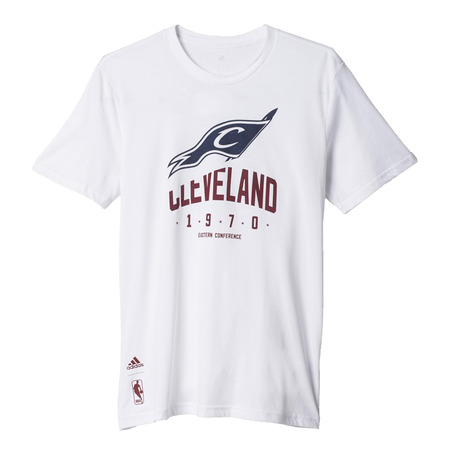 Adidas NBA Basics Cleveland Tee (white)