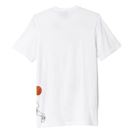 Adidas Originals Allover Basketball Tee (white)