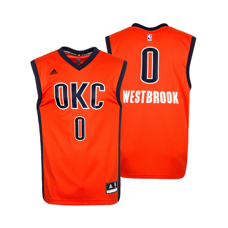 Replica Jersey NBA Russell Westbrook #0# Thunder