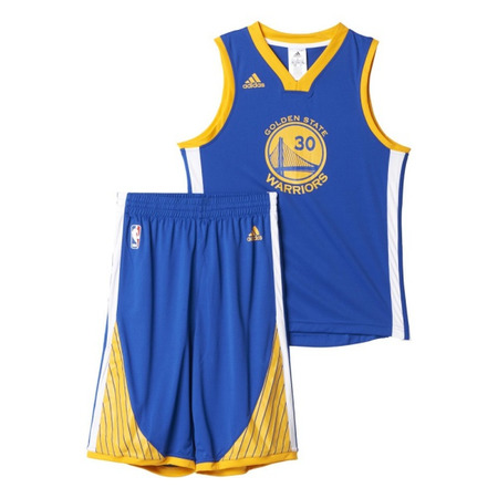 Adidas Pack Niñ@ NBA Stephen Curry Warriors (azul/amarillo)