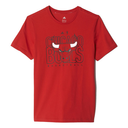 Adidas Camiseta Youth 3 NBA Chicago Bulls (rojo/negro)