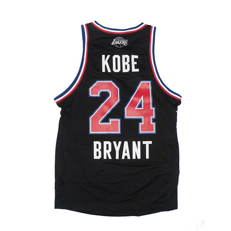 Camiseta Réplica Kobe Bryant All Star West NYC 15 (negro/rojo/blanco)