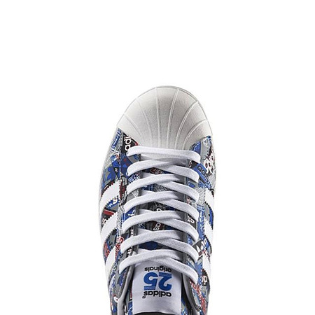 Adidas Originals SUPERSTAR 80´s Pioneers by NIGO (blanco/crema/multicolor)