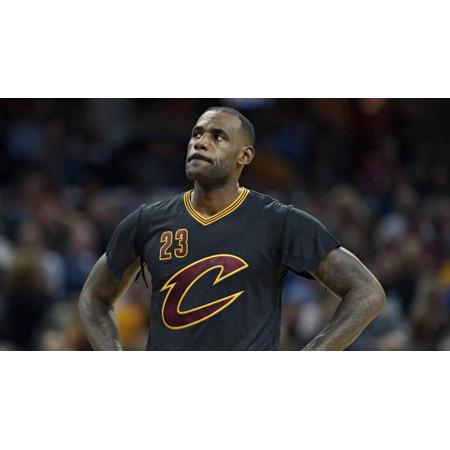 Camiseta Manga Réplica Lebron James Cavs