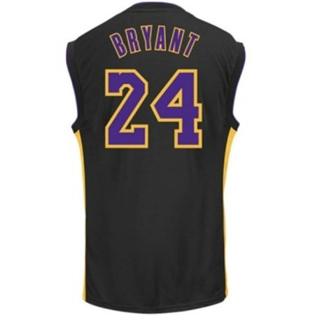 Adidas Camiseta Réplica Kobe Bryant Lakers (negra/purple)