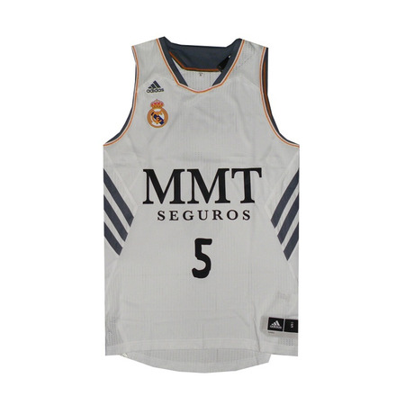 Camiseta Rudy Fernández Real Madrid Basket 13/14 (blanco)