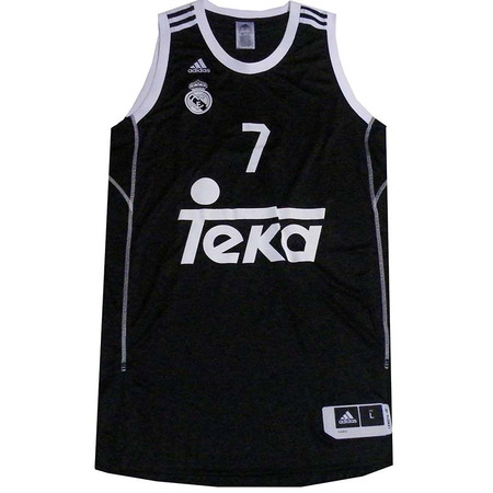 Camiseta Campazzo 2ª Equipación Real Madrid Basket 2014 (negra)