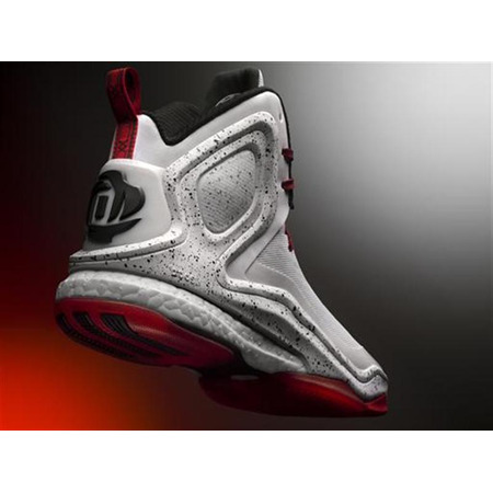 D. Rose 5 Boost "Home" (blanco/rojo/negro)