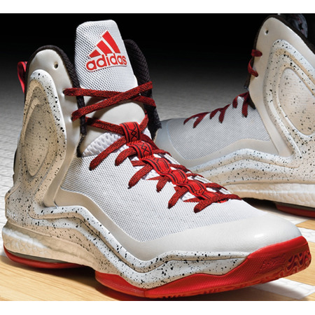 D. Rose 5 Boost "Home" (blanco/rojo/negro)