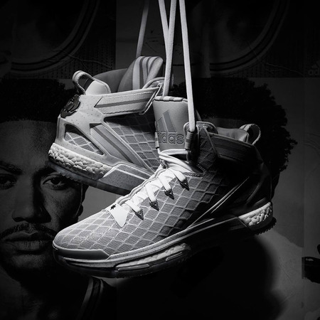 Adidas D Rose 6 Boots "Nemanja Nedović" (gris/blanco)