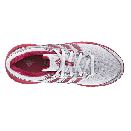 Adidas Duramo 6 K Niña (Blanco/Rosa/Plata)