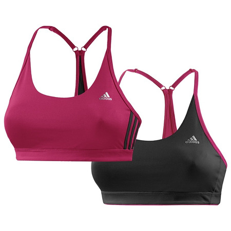 Adidas Sujetador Mulher Clima Essentials (Rosa/Preto)