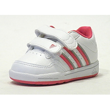 Adidas LK Trainer 4 CF I Bebé (blanco/rojo)