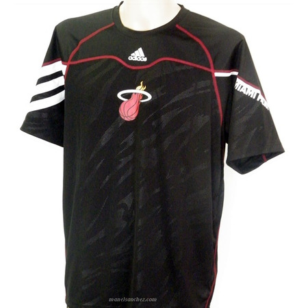 Adidas Camiseta Miami Team (negro/rojo)