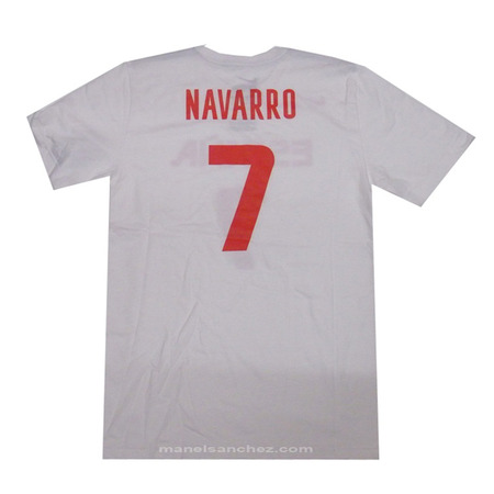 Nike Logo Spain Replica Jersey Navarro #7# (101/white)