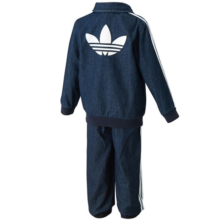 Adidas Infants  Firebird Jeans Tracksuit (denim/white)