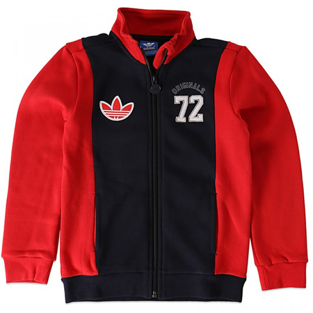 Adidas Original TD TrackTop Kids(azul/vermelho)