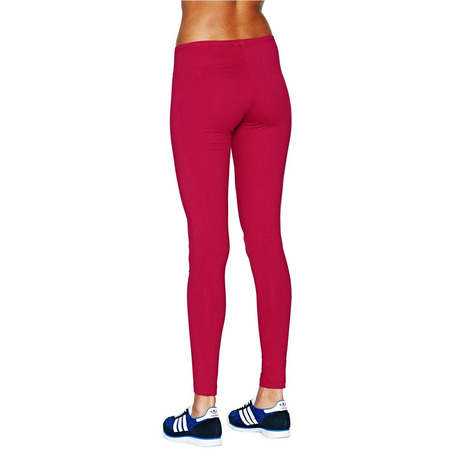 Adidas Originals Trefoil Leggings  (Vermelho/Branco)