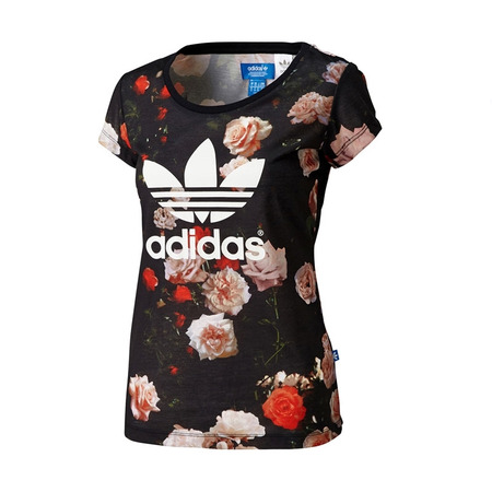 Adidas Original Logo Trefoil Tee Woman´s (preto)