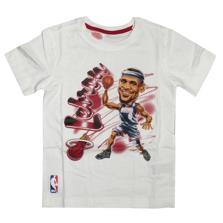 Adidas NBA GFX Air Brush Lebron Kids (white)