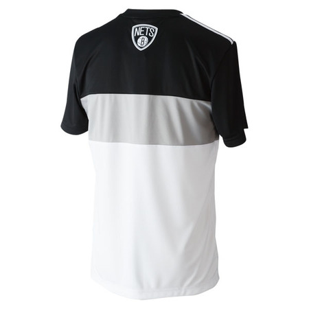 Adidas Camiseta NBA Nets Winter Hoops (negro/gris/blanco)