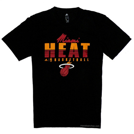 Adidas NBA Miami Heat Fan Winter Tee Men´s (black)