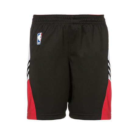 Adidas NBA Short Niño Bulls Winter Hoops (negro/blanco/rojo)