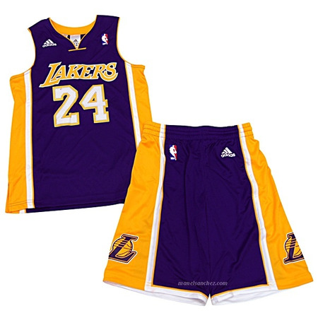 Adidas Pack Kobe Bryant Lakers Crianças (roxo/amarelo)