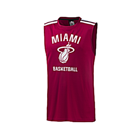 Adidas Winter Hps Miami Heat TTee Men´s (burdeux)