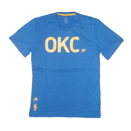 Adidas Camisa Washed Time Oklahoma (azul)