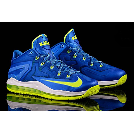 Air Max Lebron XI Low "Sprite" (471/azul/volt/blanco)