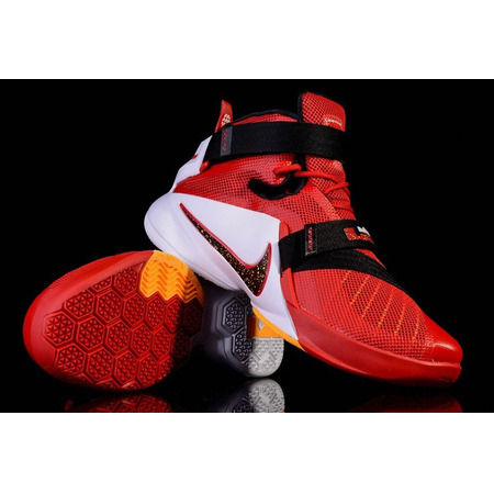 Nike Zoom LeBron Soldier 9 "Cavs Redblack" (606/university red/black/white)