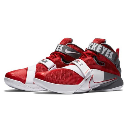 Lebron Soldier IX Premium "Ohio State" (601/red/silver/wite)