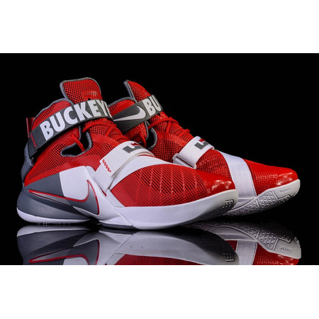 Lebron Soldier IX Premium "Ohio State" (601/red/silver/wite)