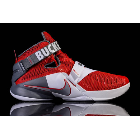 Lebron Soldier IX Premium "Ohio State" (601/red/silver/wite)