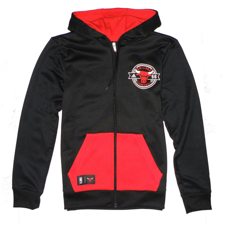 Adidas Sudadera Niño NBA Chicago Bulls Fan Winter FZ (negro/rojo)