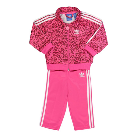 Adidas Original Chándal Bebé Firebird Cheetah (rosa)