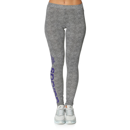 Adidas Original NBA Leggings Mujer Lakers (gris/purpura)