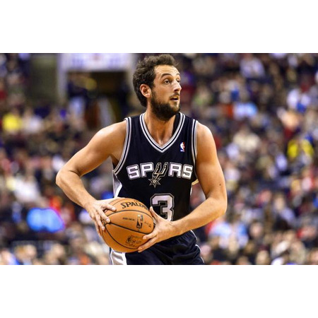 Adidas Camiseta Réplica Marco Belinelli Spurs (negra)